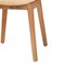 Baxton Studio Ballerina Japandi Natural Brown Finished Mahogany Wood and Rattan 2-Piece Dining Chair Set 233-2PC-12829-ZORO - alternate 7